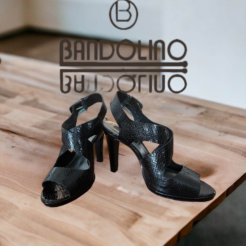 Bandolinos Womens Black heels. Sz 7